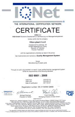IQNet ISO 9001:2008